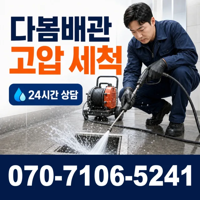 충남 공주시 의당면 의당덕골길 씽크대뚫기 상담 이미지 4